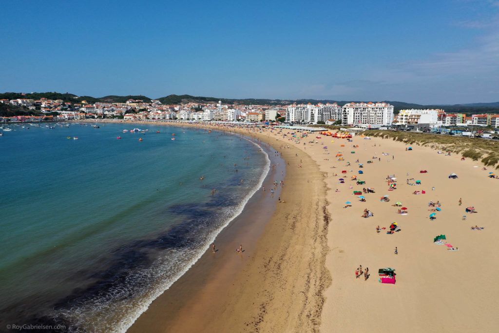 São Martinho do Porto beach banned from bathing because of 